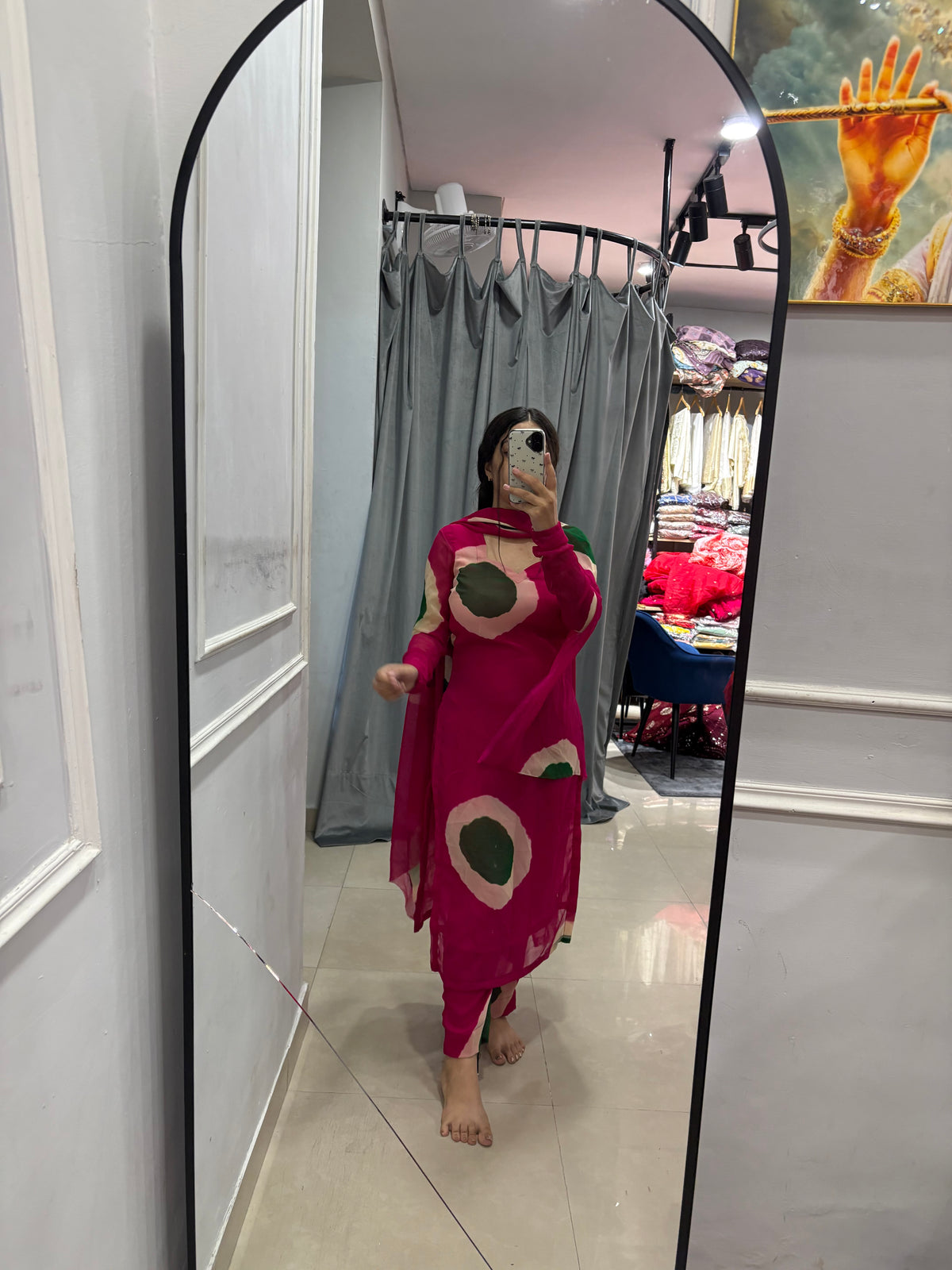 Pink mihika set