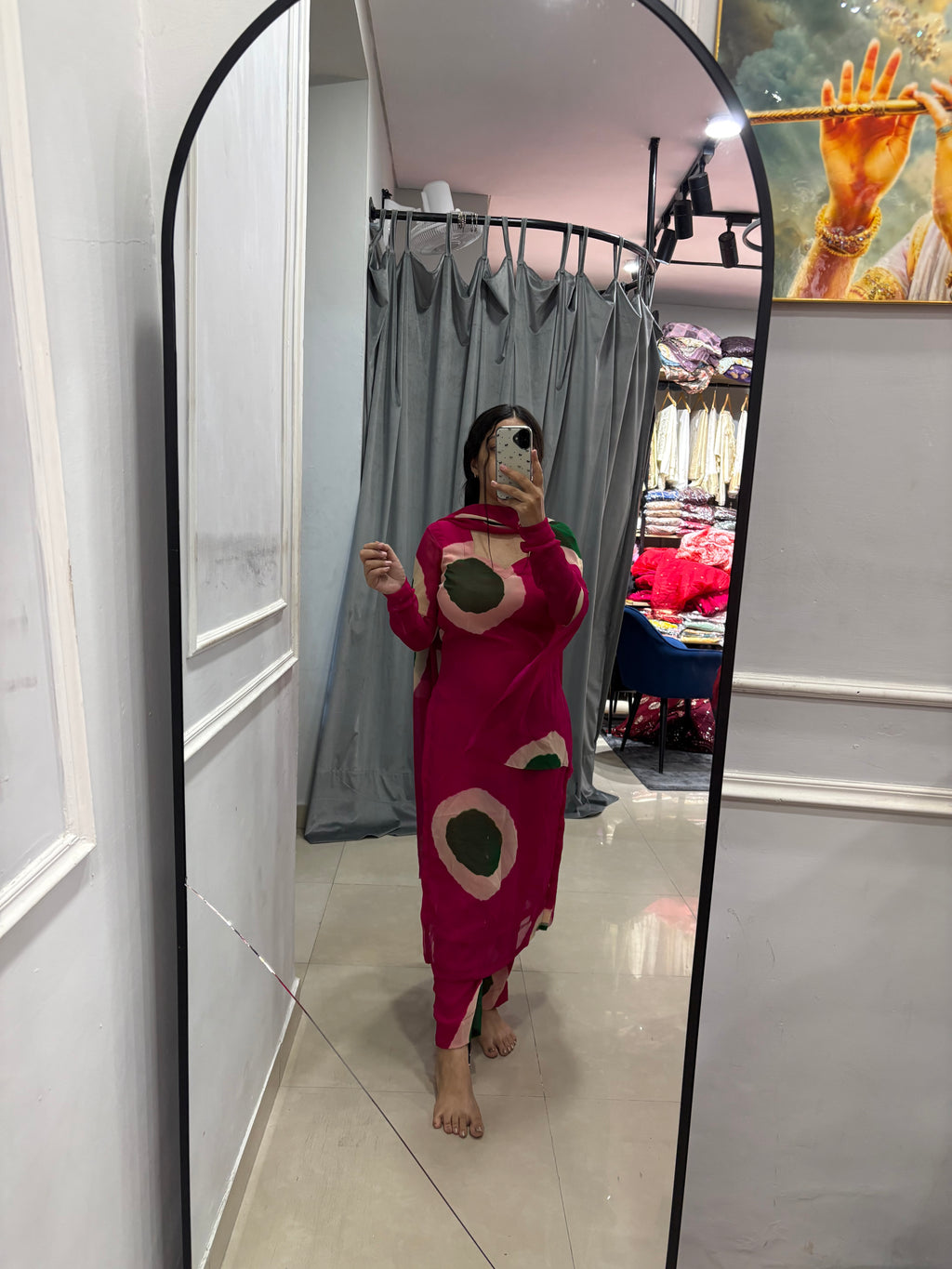 Pink mihika set