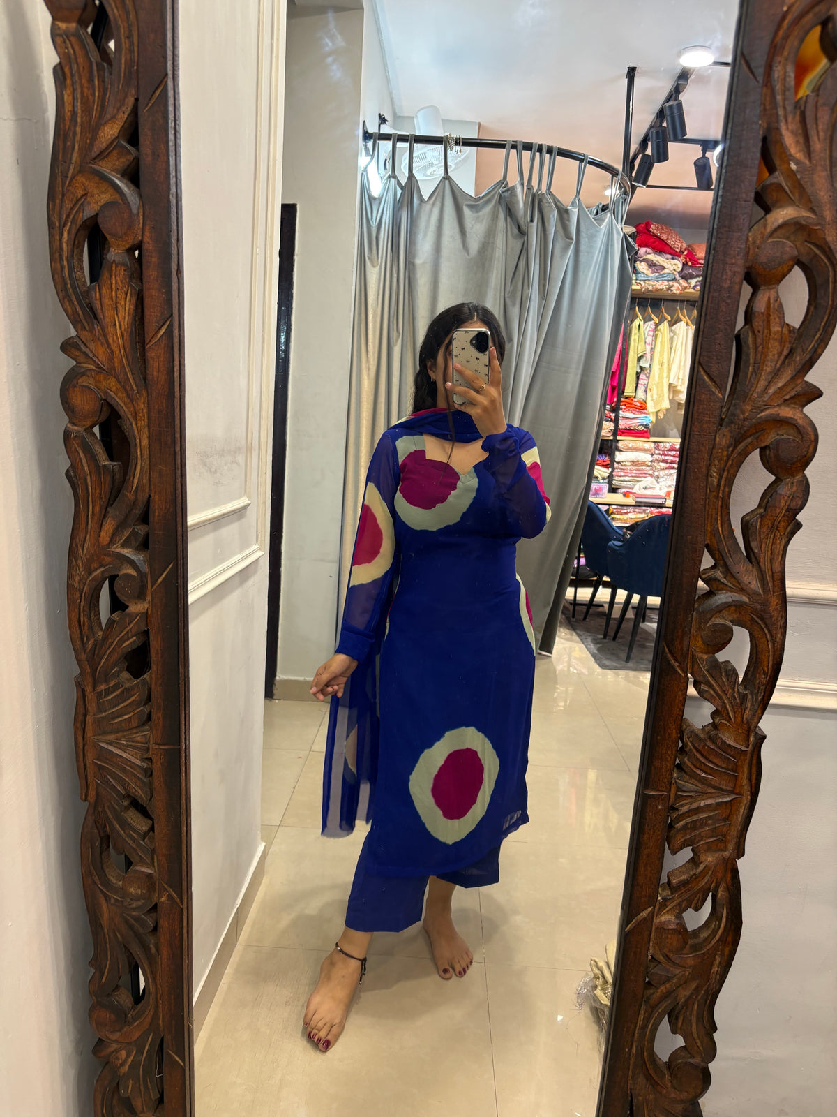Blue mihika set
