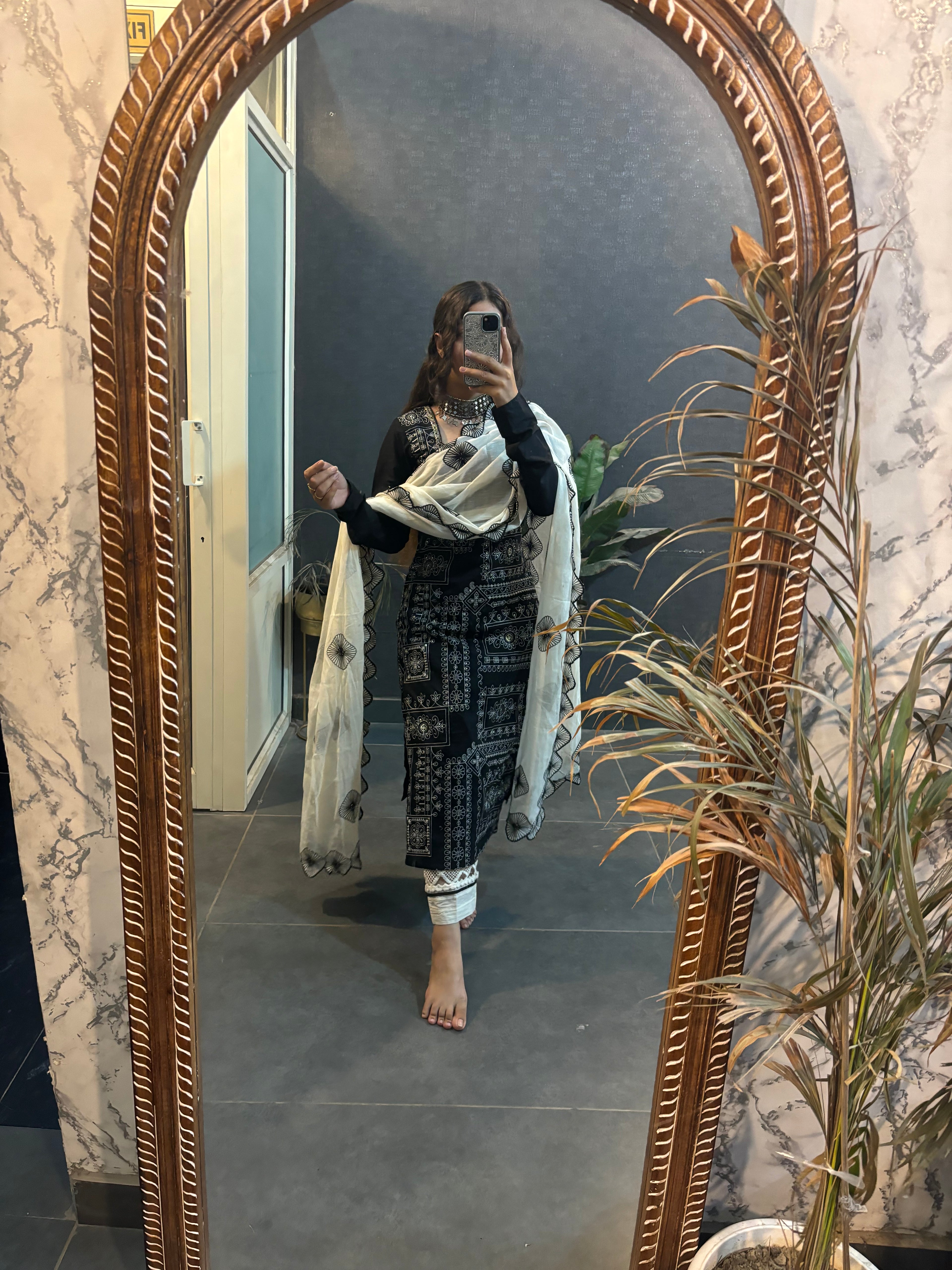 Black metro suit set