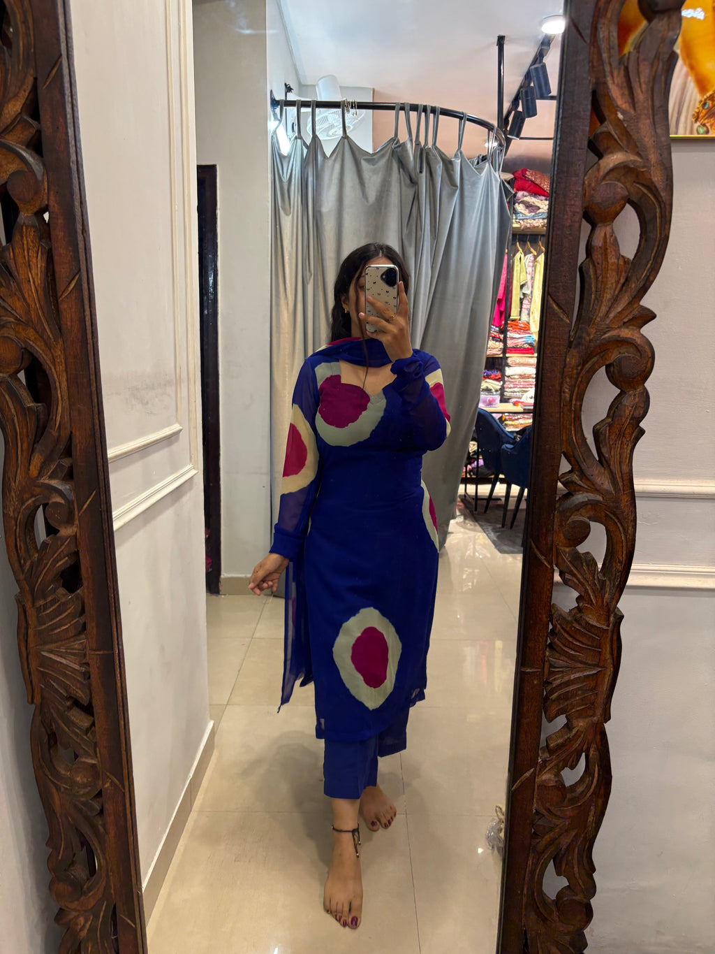 Blue mihika set