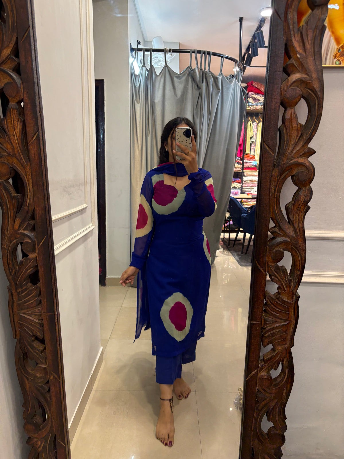 Blue mihika set