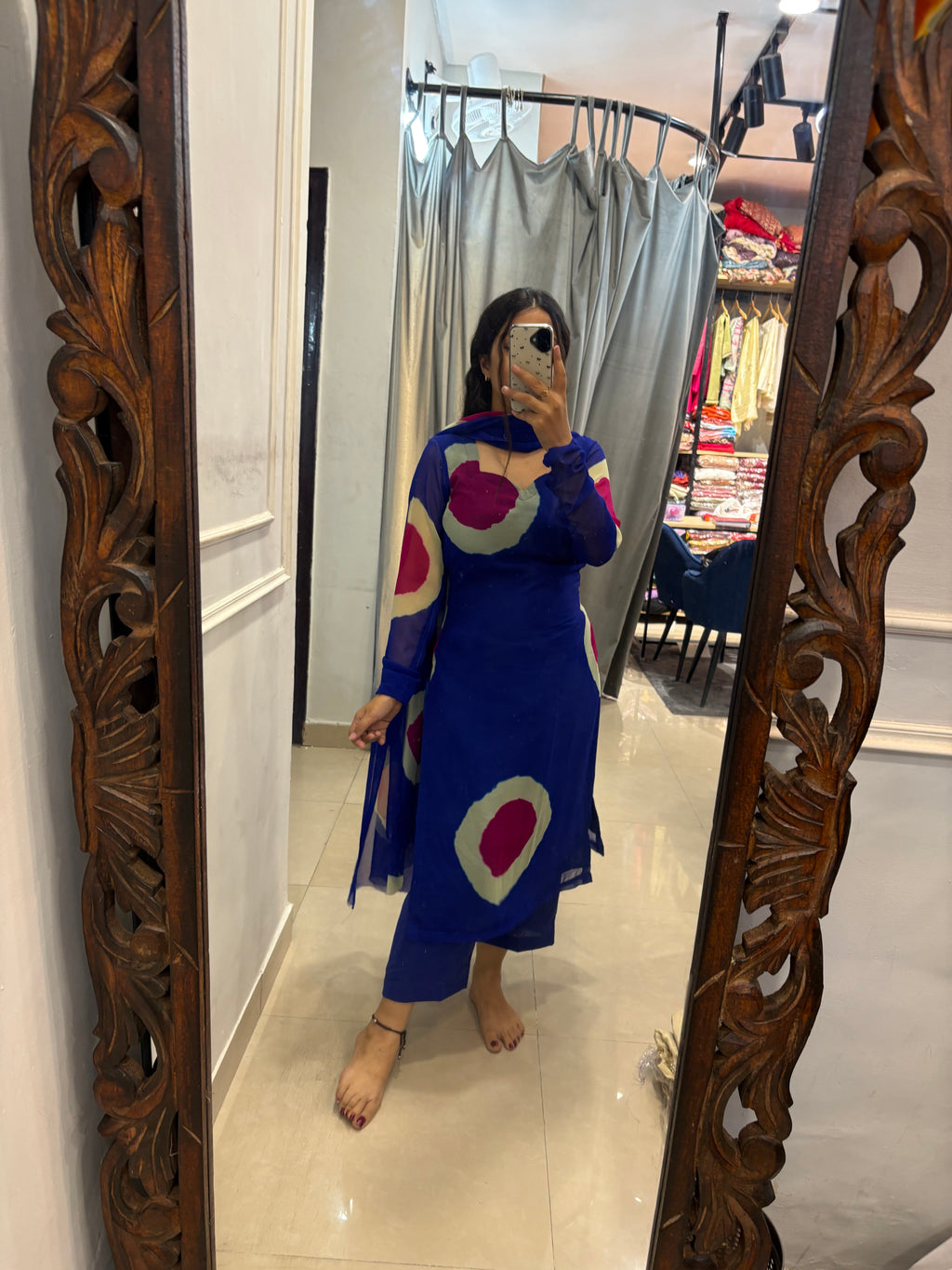 Blue mihika set